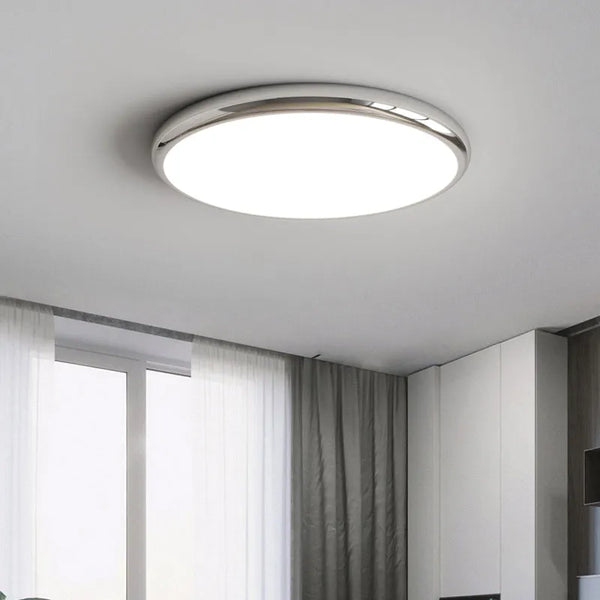 Retro Circle Flush Mount Bedroom Ceiling Lights