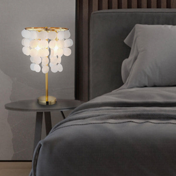 Shell Shape Table Lamp Bedside Lamp Warm and Romantic